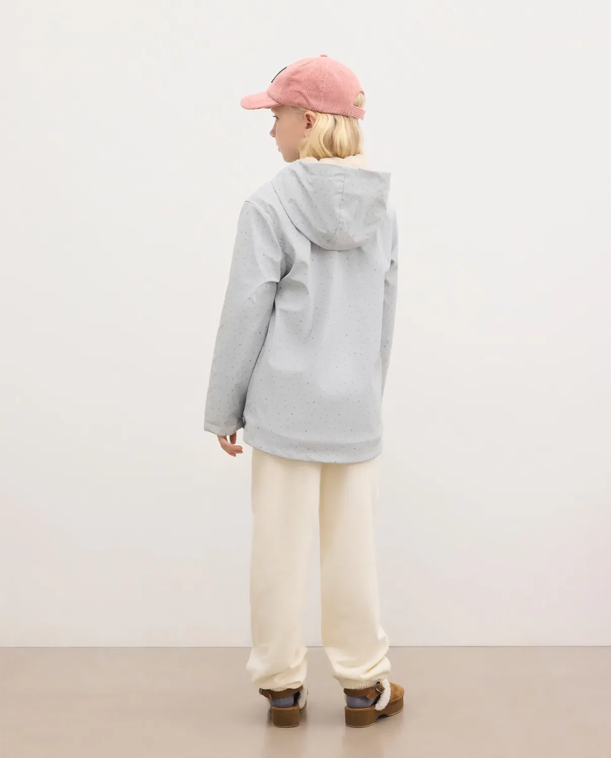 Детский дождевик для девочек с принтом all over print mini fantasía Kids El Corte Inglés, Blanco — фото 3