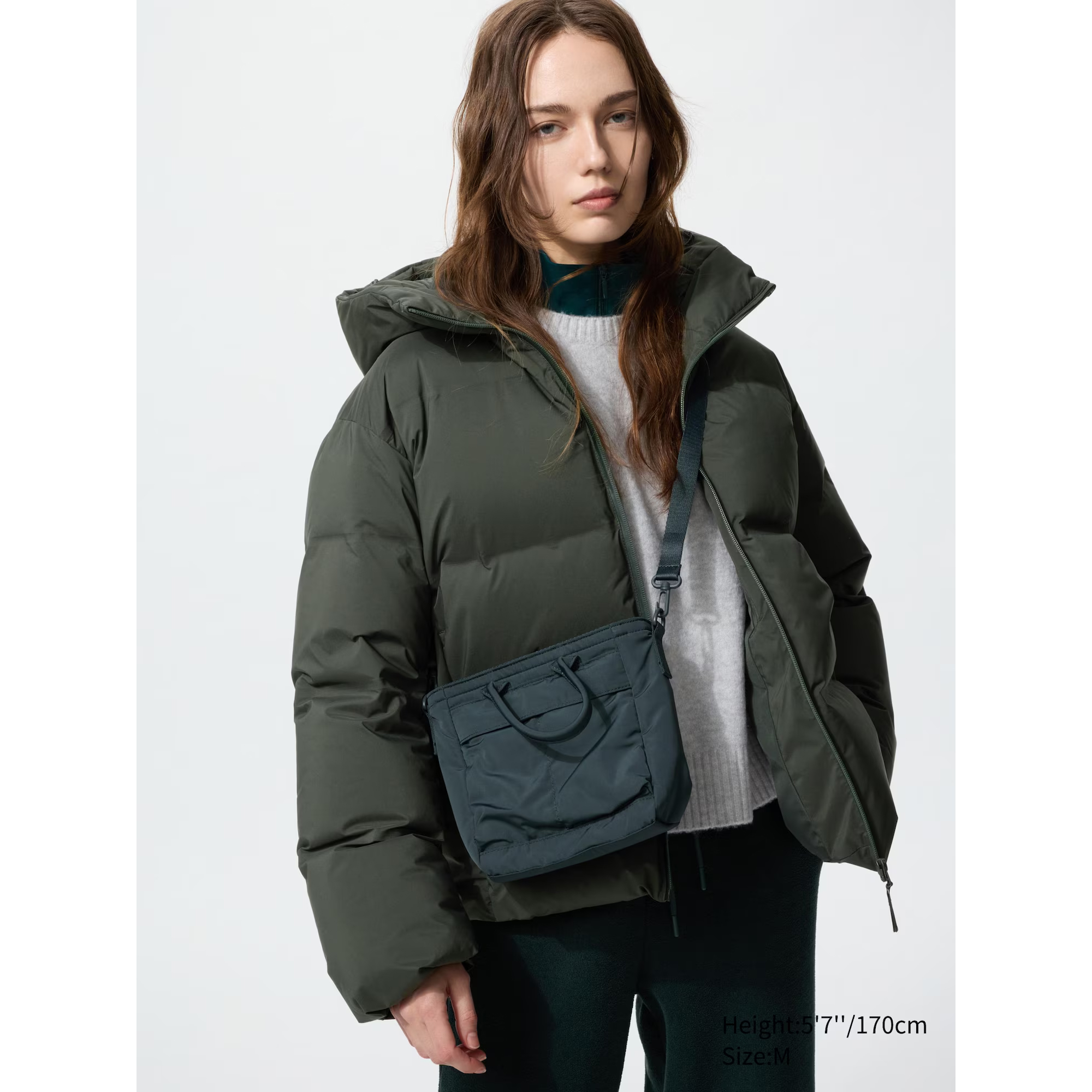 

Бесшовная пуховая парка Uniqlo, 57 оливковый, Зеленый, Бесшовная пуховая парка Uniqlo, 57 оливковый