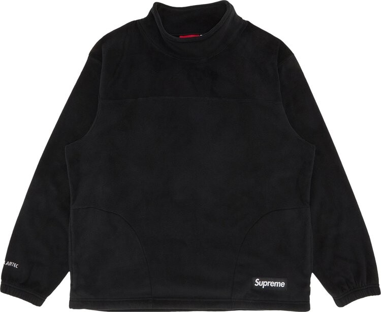 

Пуловер Supreme x Polartec Mock Neck Pullover 'Black', черный