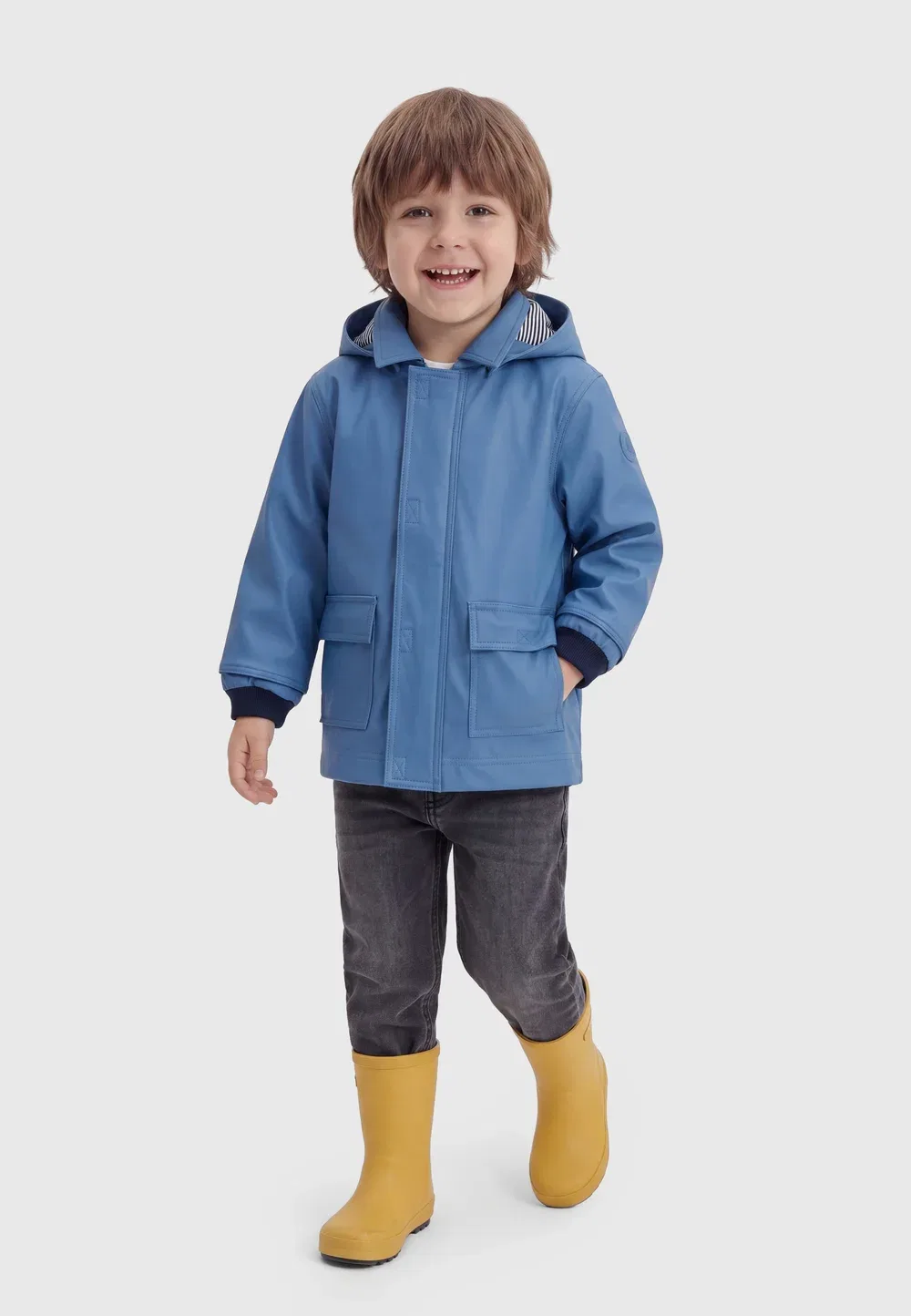 Bebe debout cire - куртка для активного отдыха Petit Bateau, Outremer