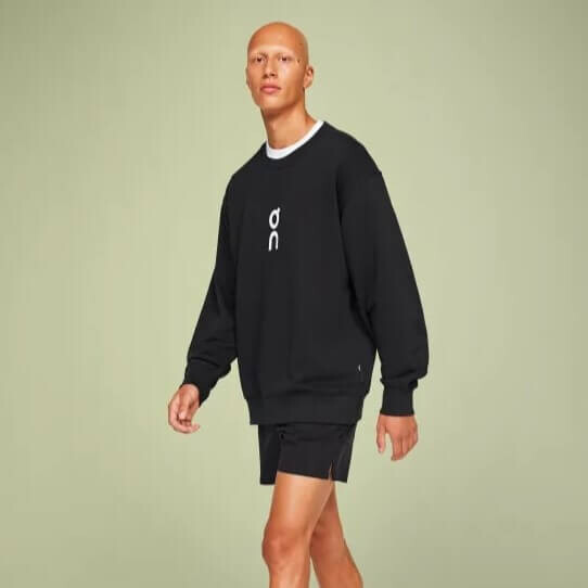 

Свитшот On Running Club Crew, черный