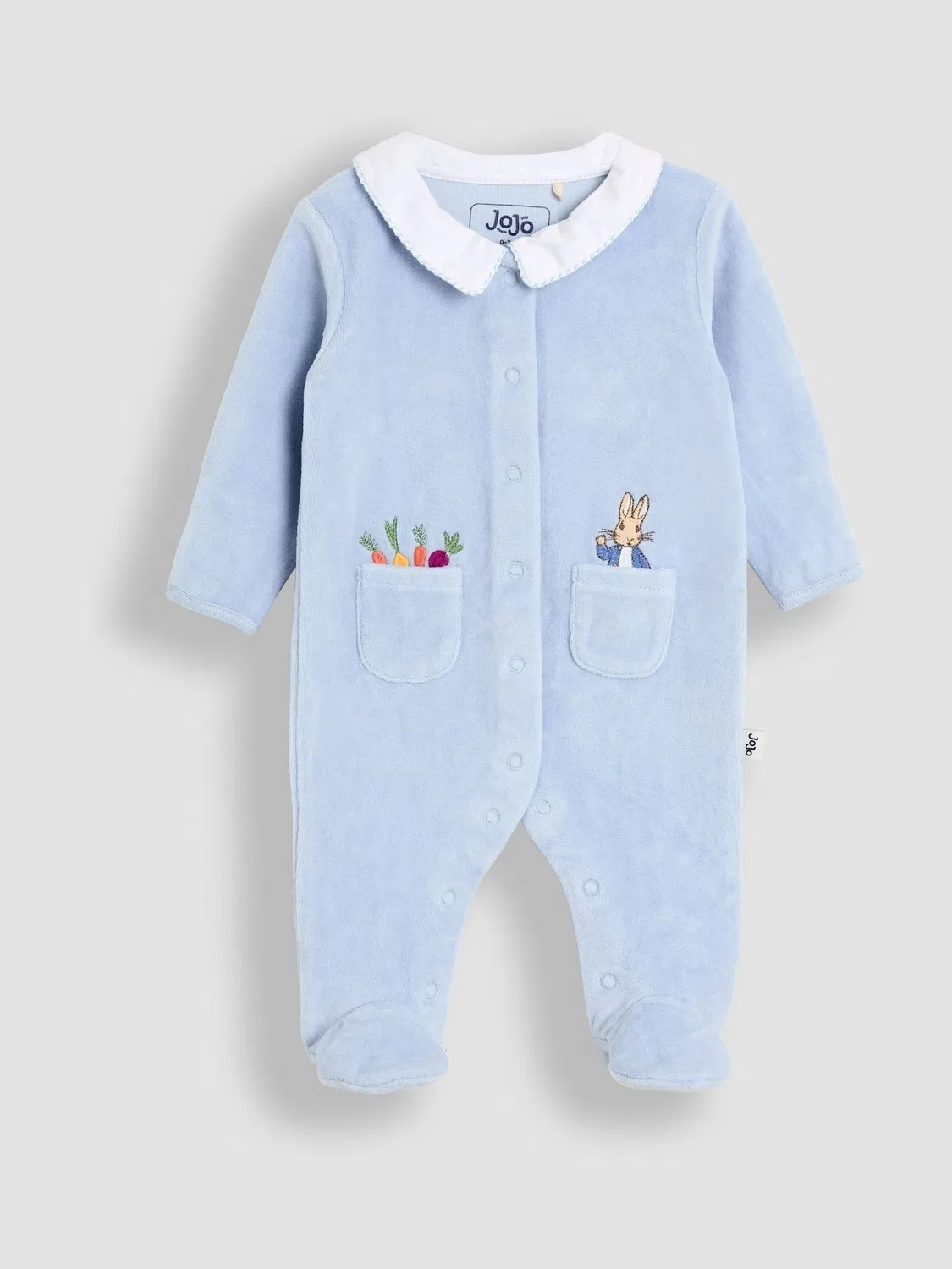 Комбинезон велюровый Peter Rabbit Jojo Maman Bébé, синий