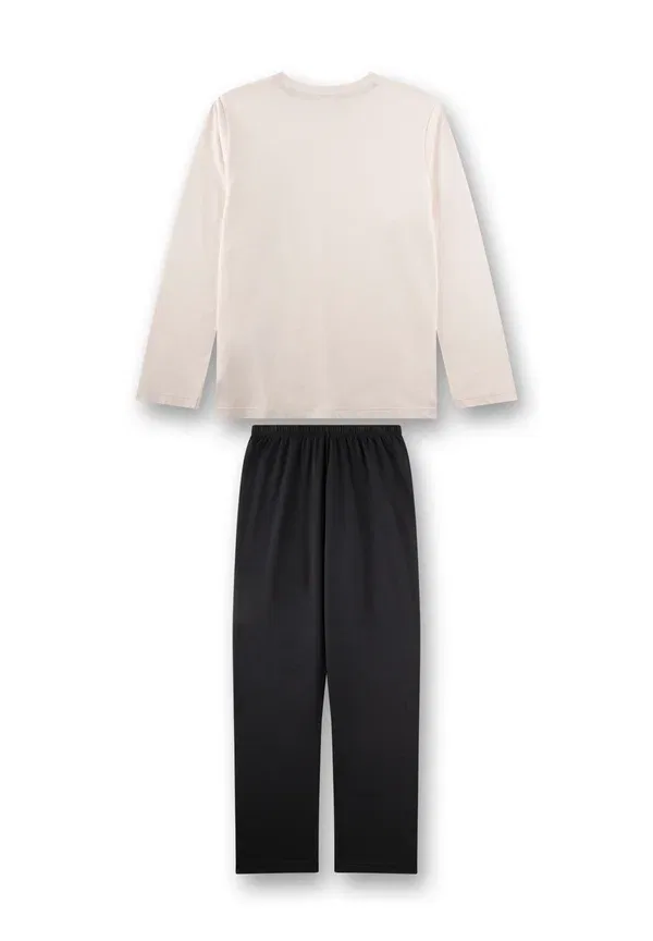 Пижама из хлопка Surfbrett set Sanetta, beige, бежевый — фото 2