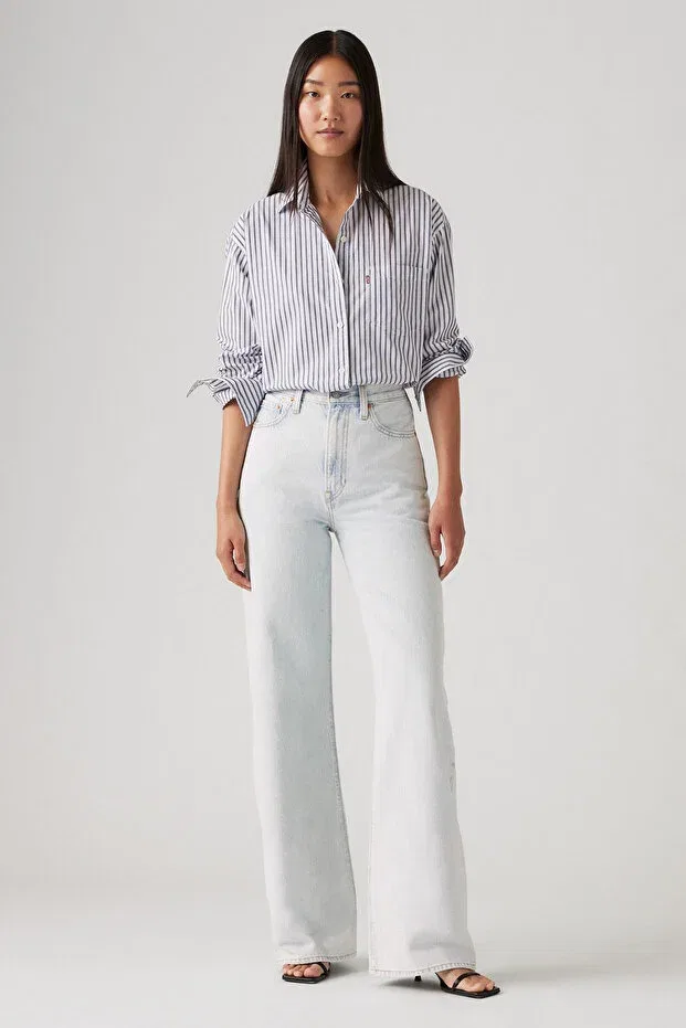 Женские джинсы с высокой талией Levi'S, Light Blue