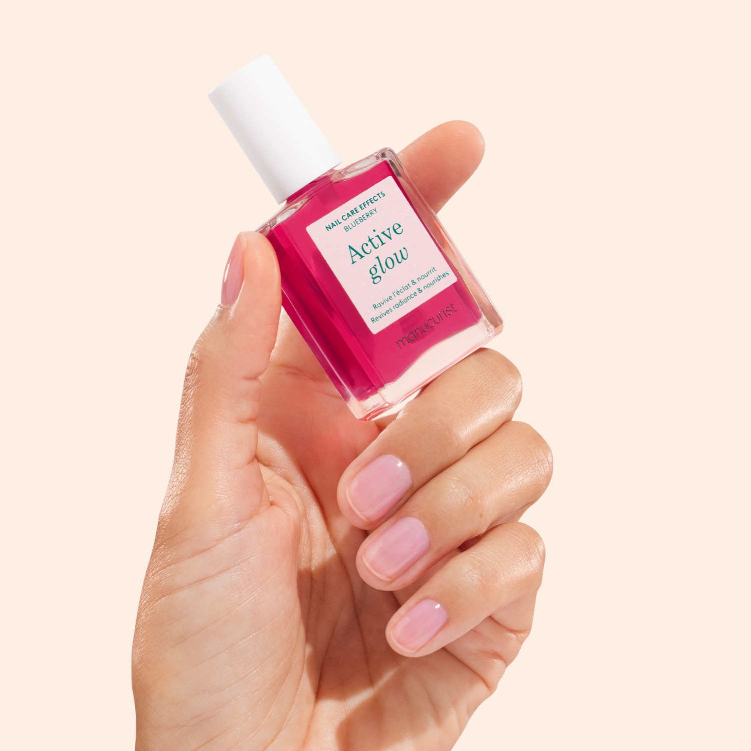 Лак для ногтей Manucurist Active Glow Blueberry — фото 2