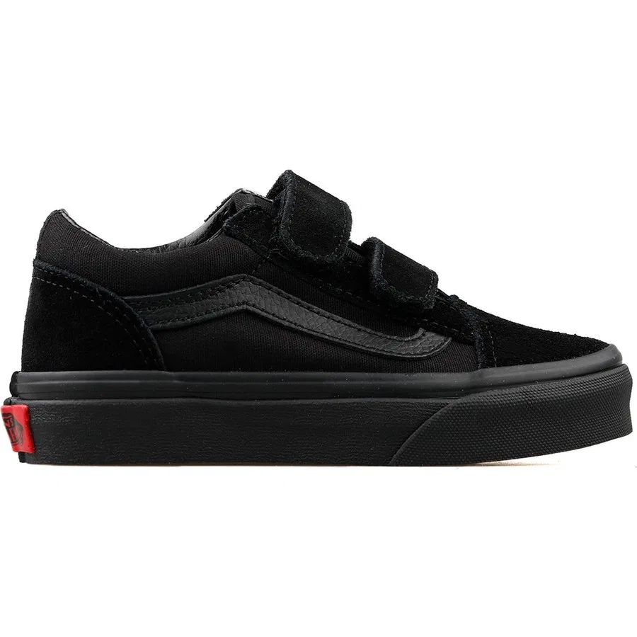 Кеды детские с принтом Old Skool V Vans, Черный