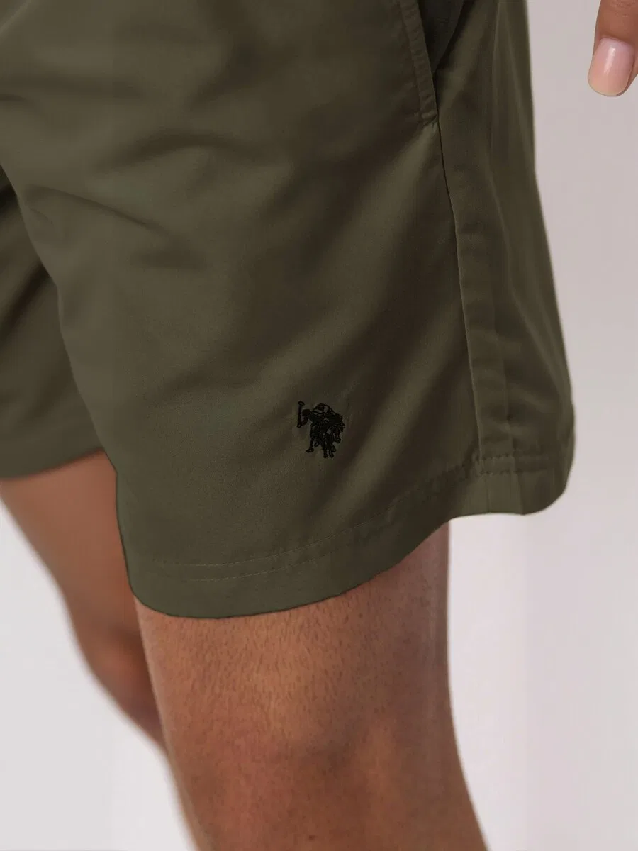Шорты для плавания U.S. POLO ASSN. 'UMAza' зеленого цвета — фото 4
