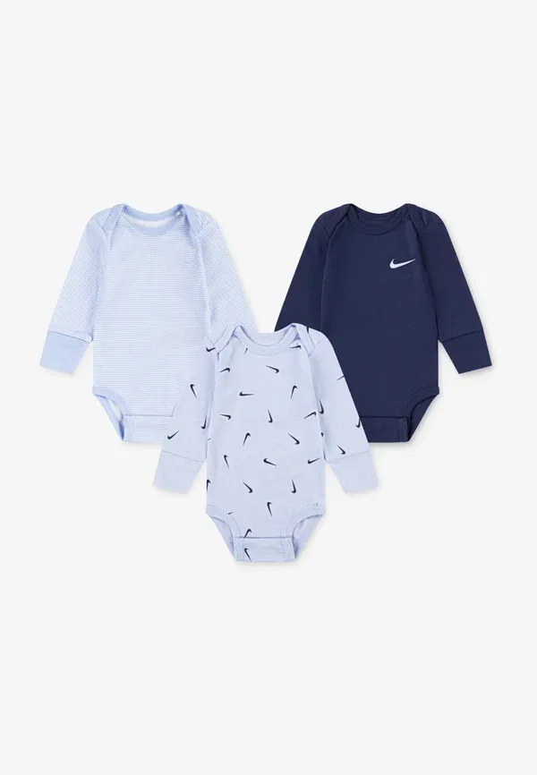 Боди из джерси 3 шт Nike Sportswear, синий