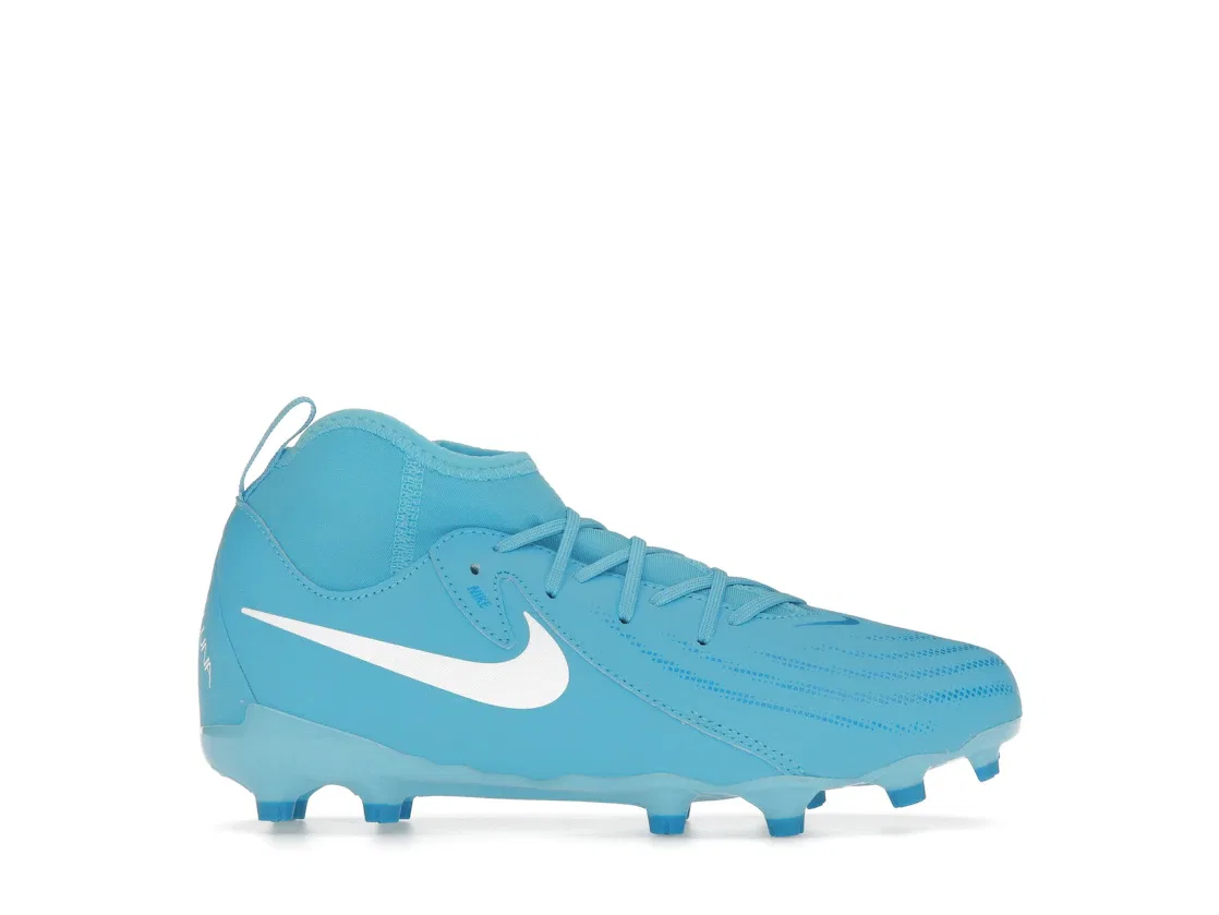 Детские бутсы Nike Phantom Luna 2 Academy FG, Blue Fury White