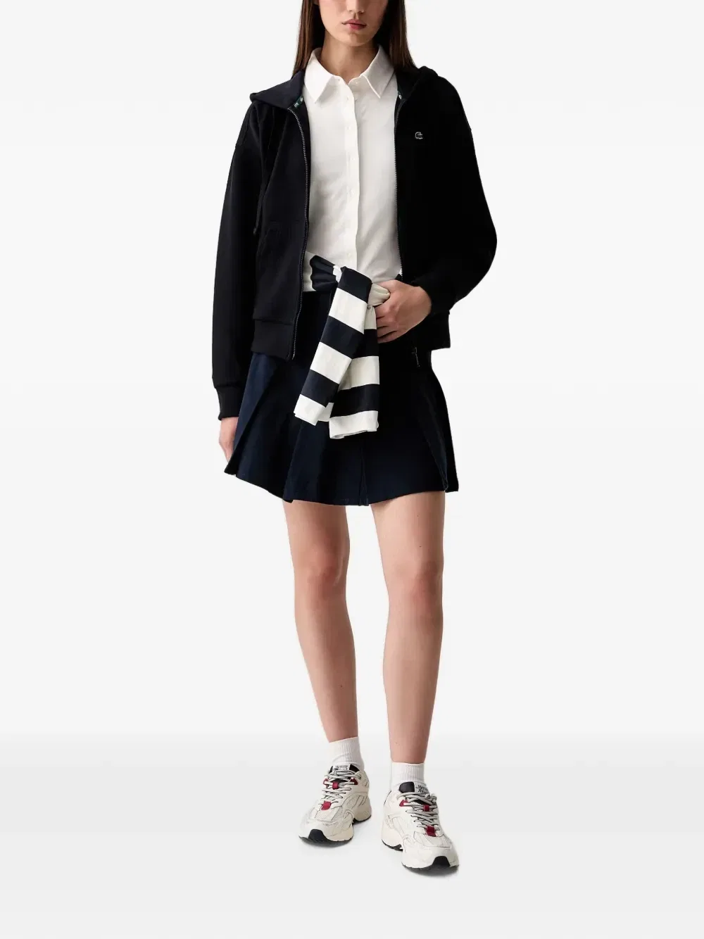 Толстовка Lacoste с логотипом-нашивкой, черный — фото 2