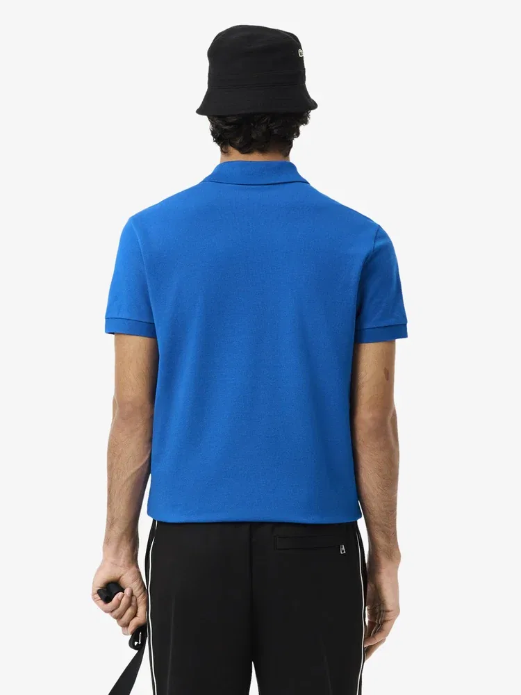 Футболка поло slim fit LACOSTE, Royal Blue — фото 3