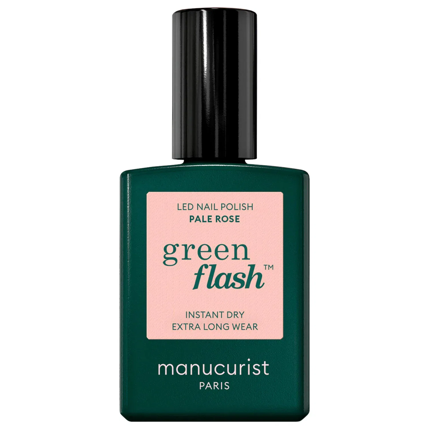 Лак для ногтей Green Flash LED 15 мл с высоким блеском Manucurist, Pale Rose