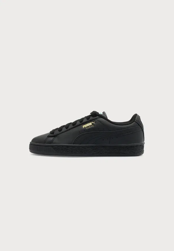 Кроссовки кожаные Unisex Puma, Puma Black/Archive Green, черный/зеленый