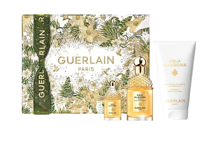 Набор парфюмерной воды Citrus Basil и лосьона для тела, 75 мл + 7,5 мл + 75 мл, GUERLAIN, Citrus Basil