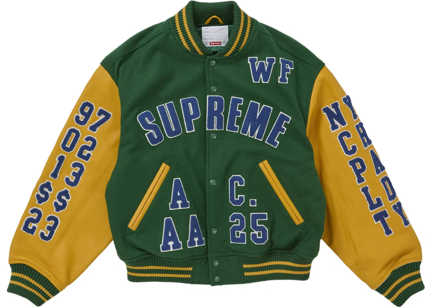 Мужская куртка-бомбер с принтом Praises Supreme, Green