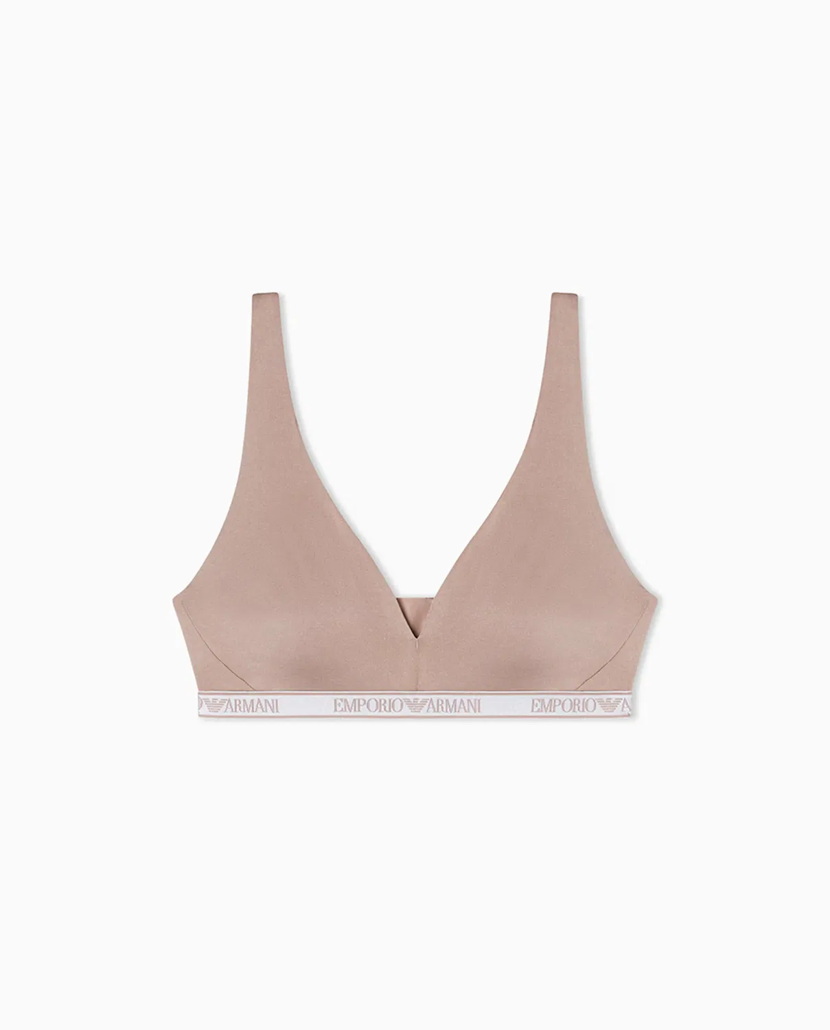 Женский бралетт из микрофибры Iconic Microfiber Emporio Armani, Nude — фото 3