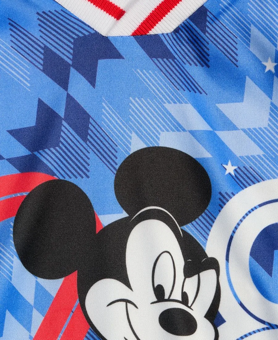 Футболка с длинным рукавом с принтом Mickey Mouse World Cup Epic Threads, Blue — фото 3