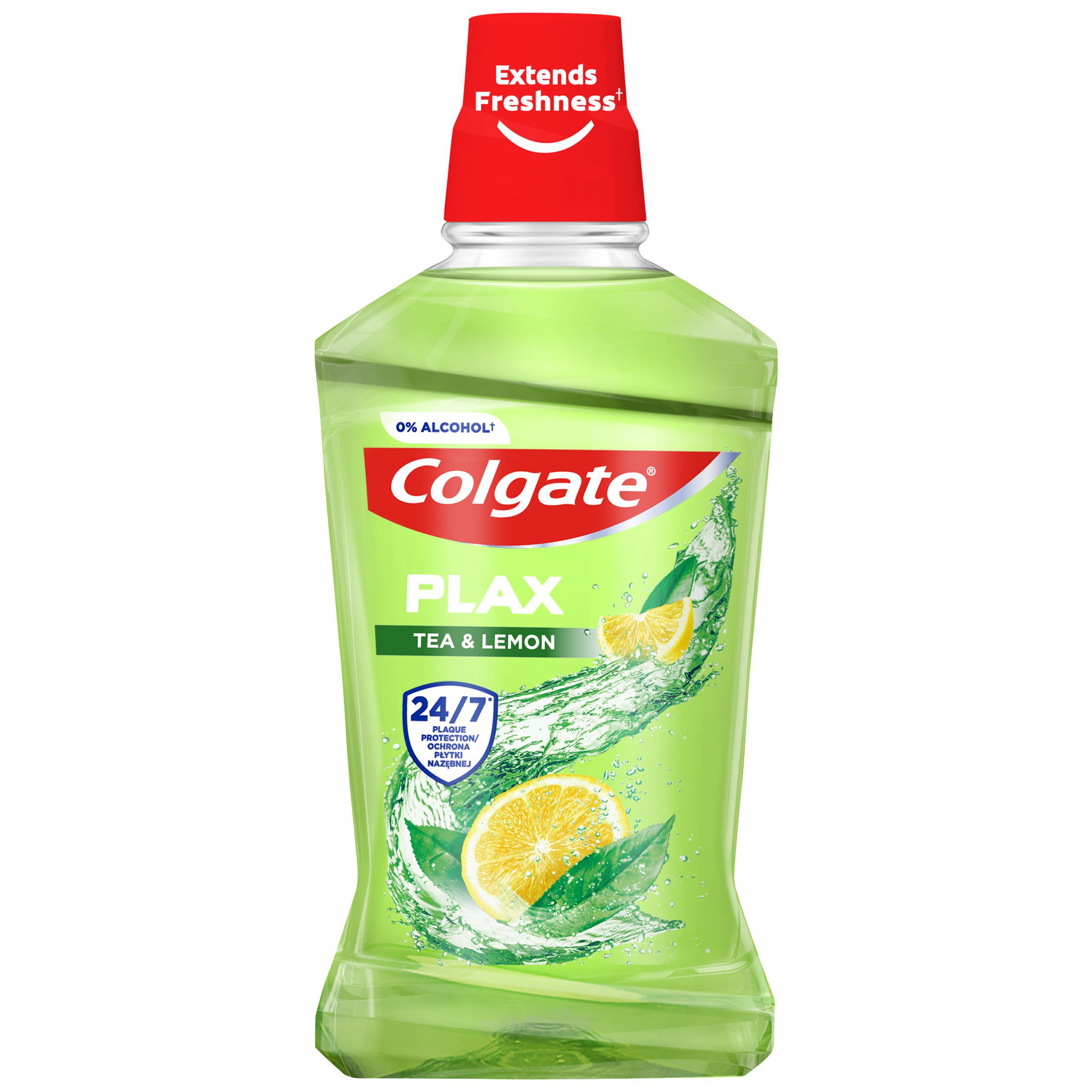 Colgate Plax Tea & Lemon жидкость для полоскания рта, 500 мл - фото