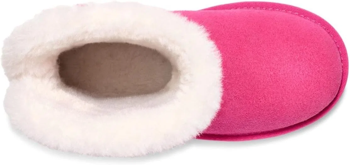 Детские сапоги для девочек Nalie Short Koolaburra by UGG, Fuchsia — фото 2
