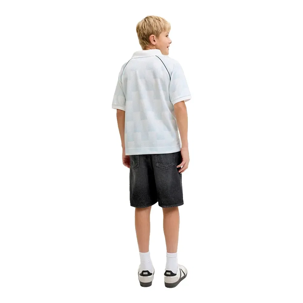 Детские джинсовые шорты свободного кроя Tony Original AKM 111 Jack & jones, Black — фото 2
