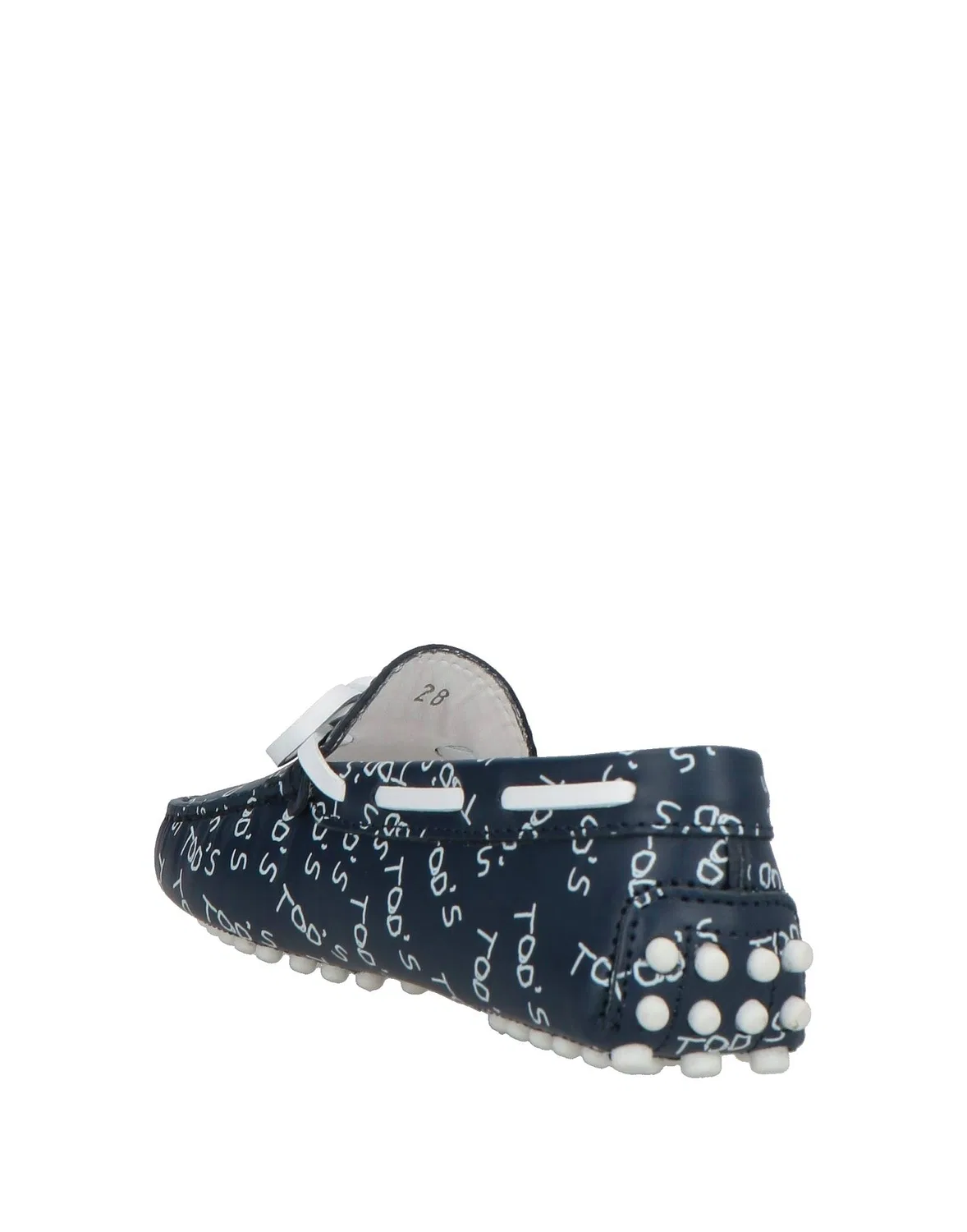 Лоферы на шнуровке из мягкой кожи Tod'S, темно-синий — фото 3