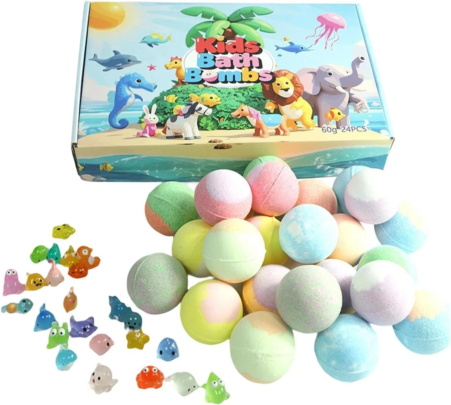 Bath Bomb с игрушкой, yakermur, 1 шт, 33x19.5x4.8 см