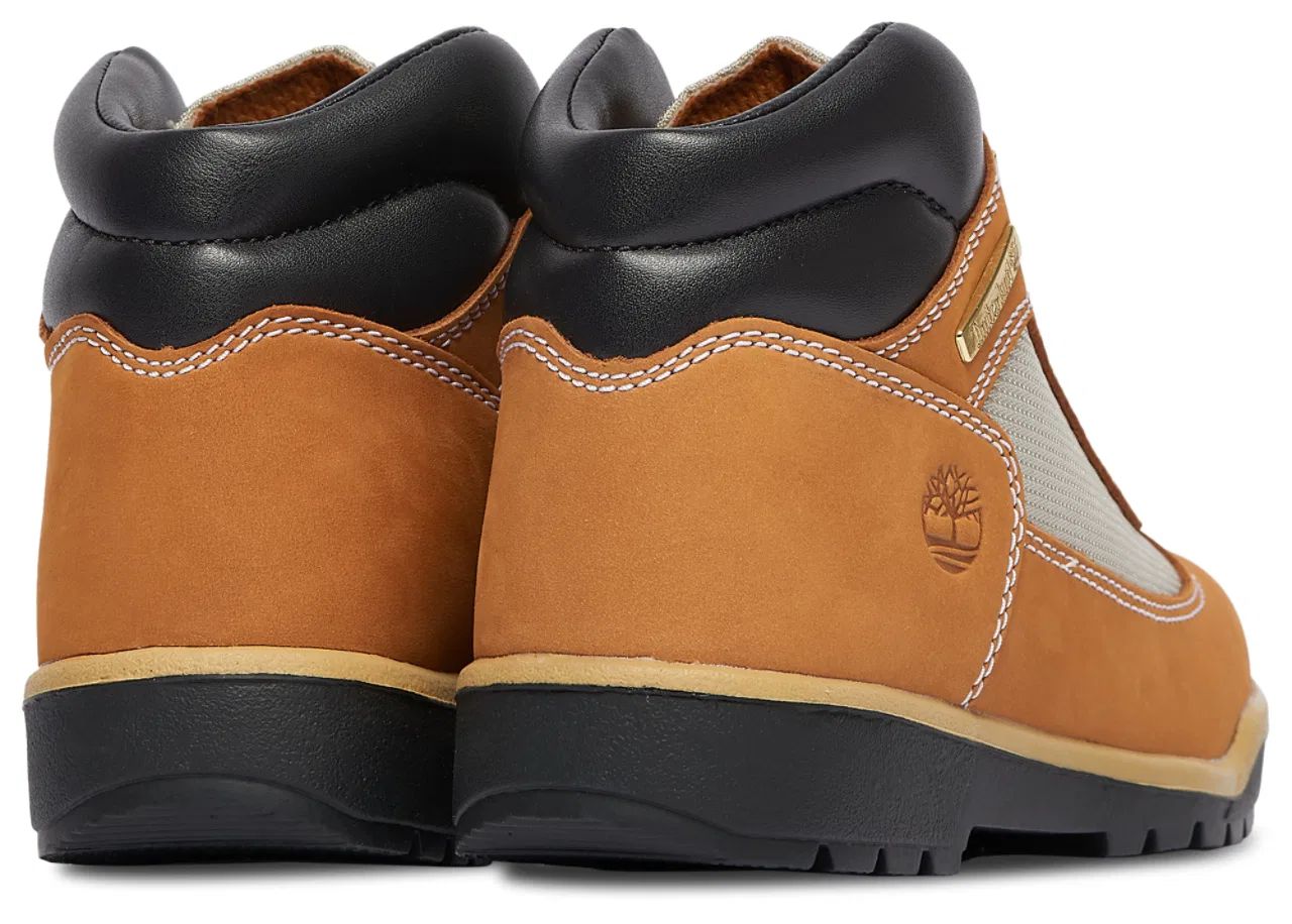 Детские ботинки для мальчиков с шнуровкой Timberland Chukka Field Boots, Wheat — фото 3