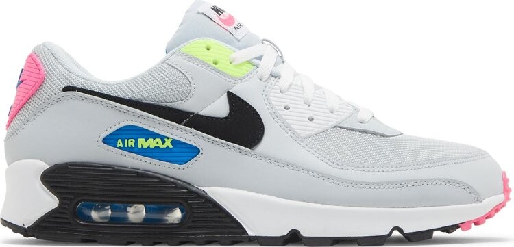 

Кроссовки Nike Air Max 90 'Grey Neon', серый