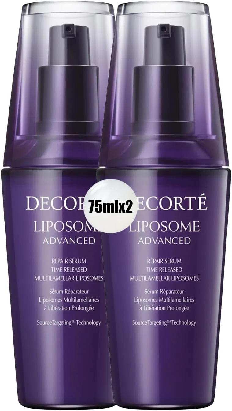 Сыворотка восстанавливающая Decorte Advanced Repair Serum, набор 2 шт. по 75 мл