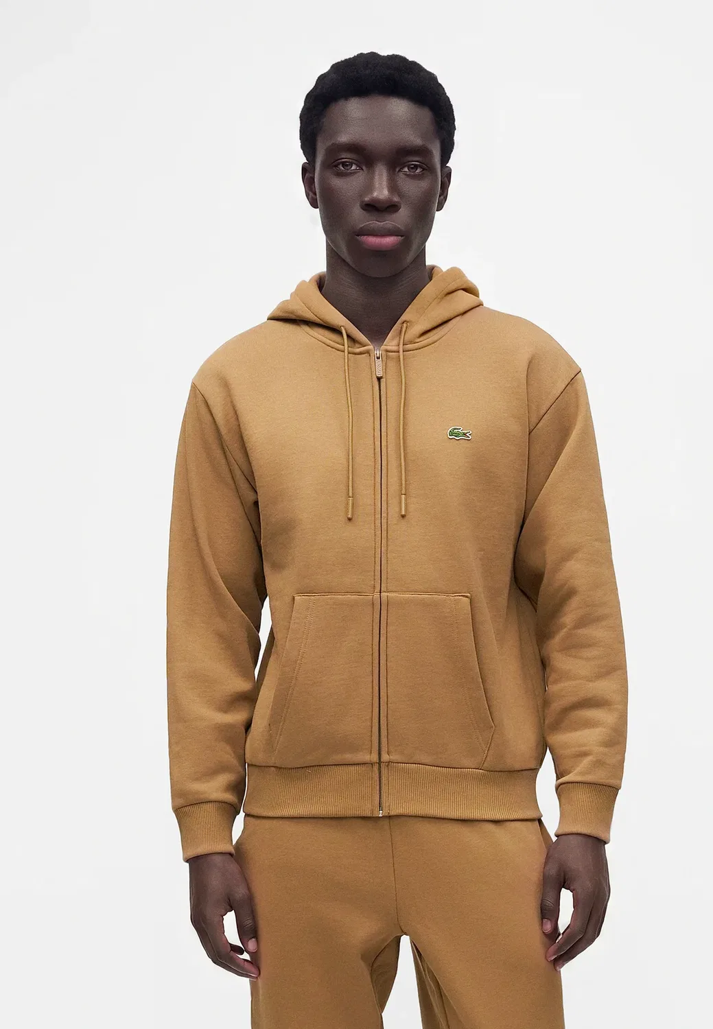 Унисекс - толстовка на молнии Lacoste, Cookie — фото 2