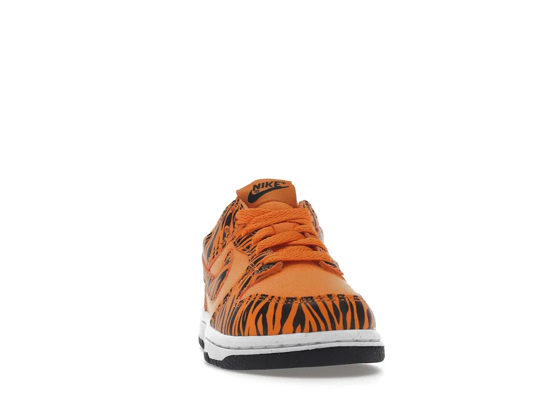 Детские кроссовки с принтом Nike Dunk Low Next Nature Nike, Camquat White Black Camquat — фото 2
