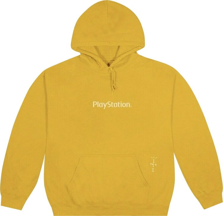 

Худи Cactus Jack by Travis Scott Motherboard IV Hoodie 'Gold', желтый
