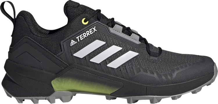 

Кроссовки Adidas Terrex Swift R3 'Black Solar Yellow', черный