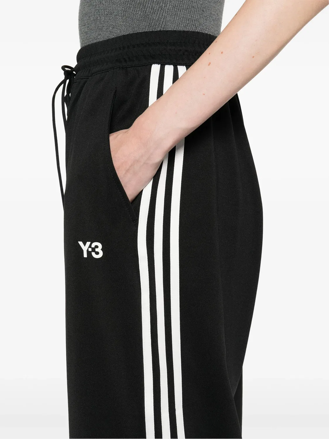 Штаны для треккинга с логотипом Adidas, черный — фото 2