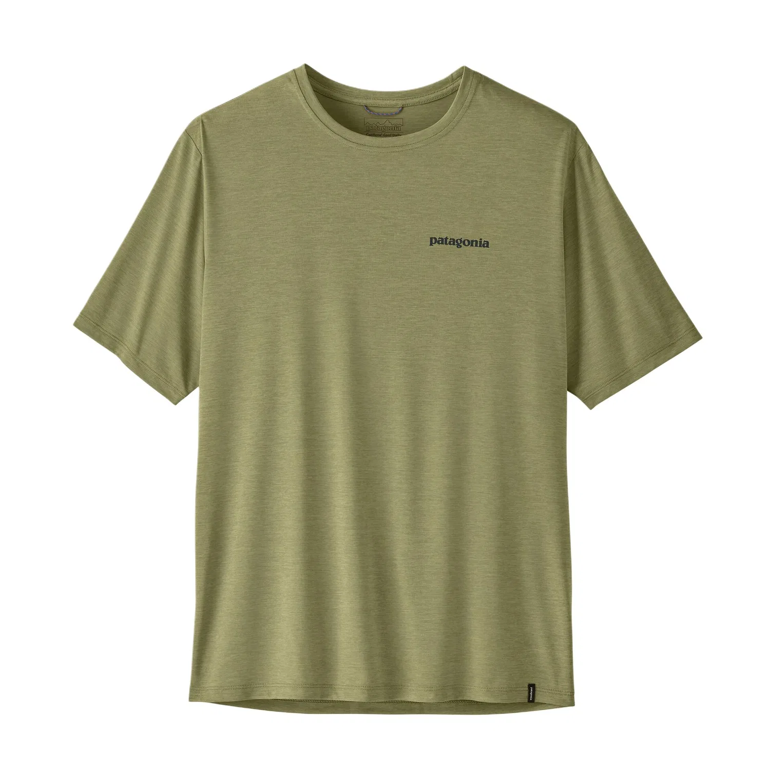 Мужская футболка с быстросохнущей тканью Capilene Cool Daily Shirt Patagonia, Limestone Yellow/LMYX — фото 4
