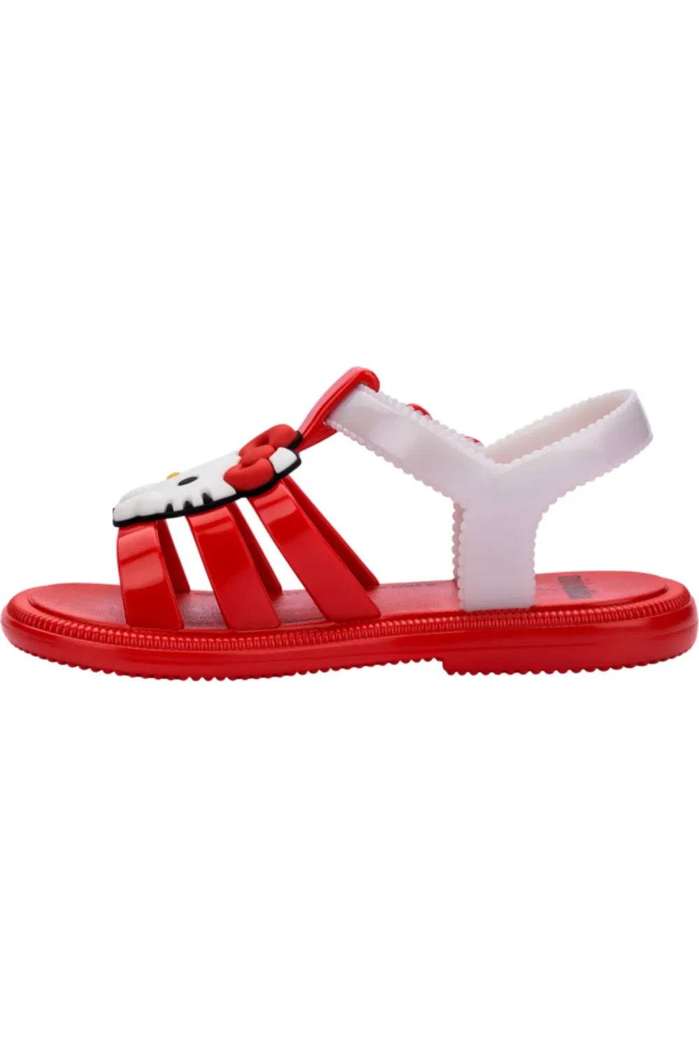 Сандалии детские с аппликацией Hello Kitty Hip Sandal Mini Melissa, красный/белый — фото 3