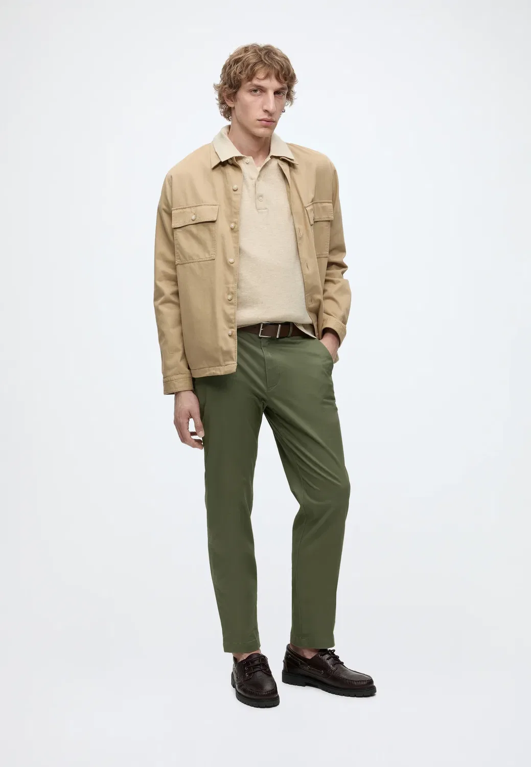 Дентон - чиносы Tommy Hilfiger, Ghost Fern — фото 2