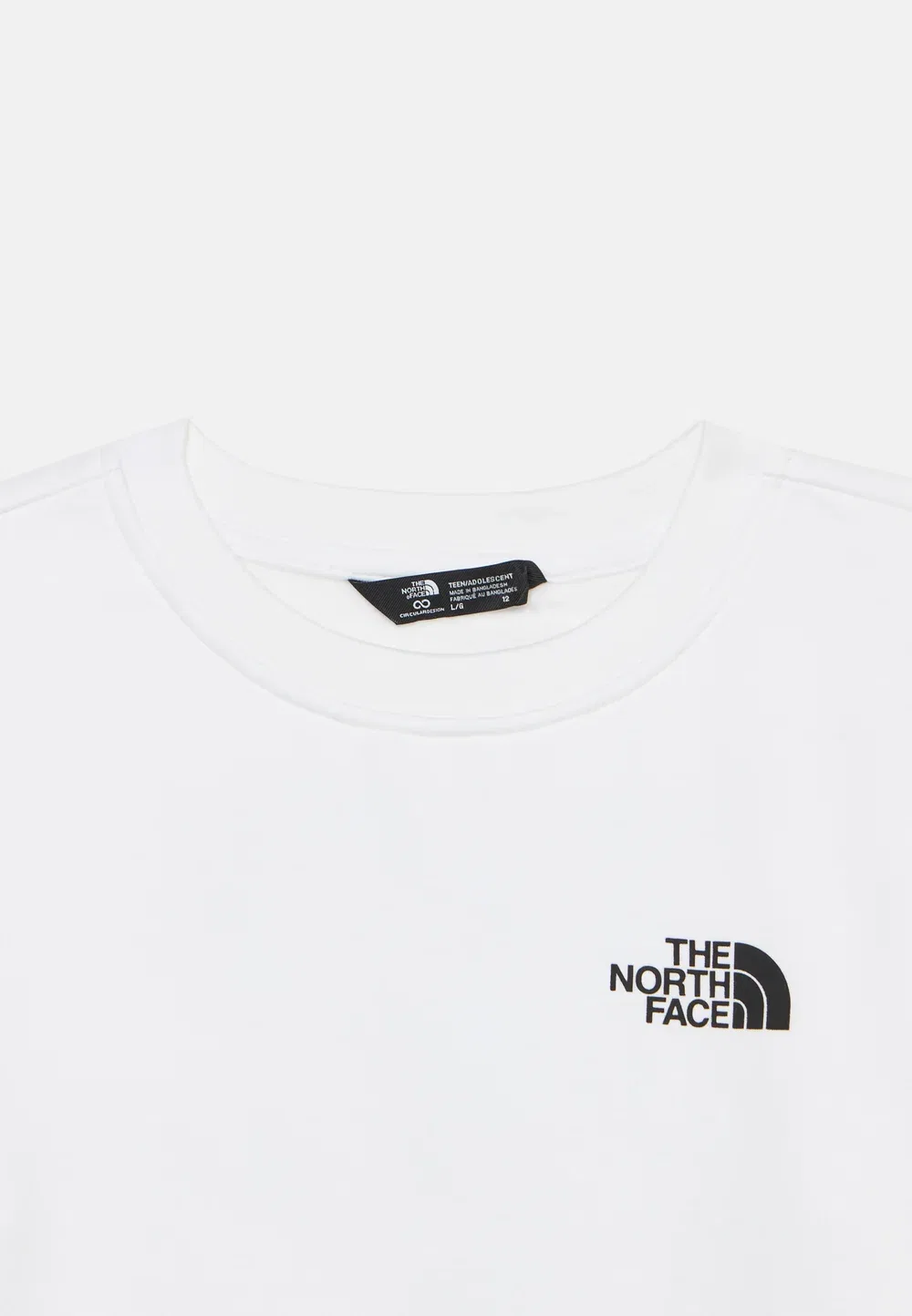 Толстовка унисекс Teen evolution box The North Face, White — фото 4