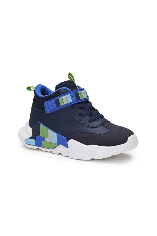 Детские ботинки для девочек на плоском ходу Vicco, Navy Blue