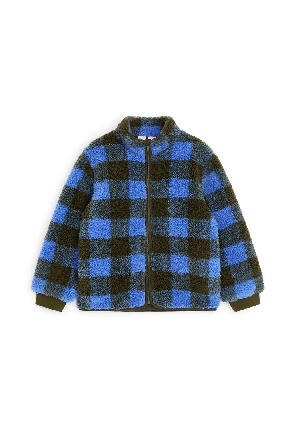 Флисовая куртка унисекс Arket, Green Blue