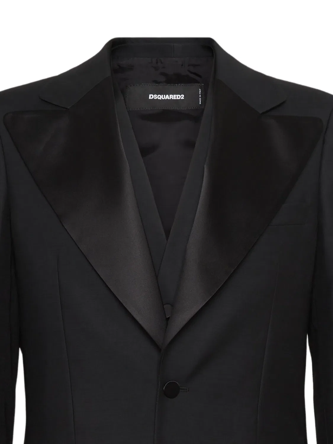 Костюм в стиле 70-х DSQUARED2, черный — фото 2