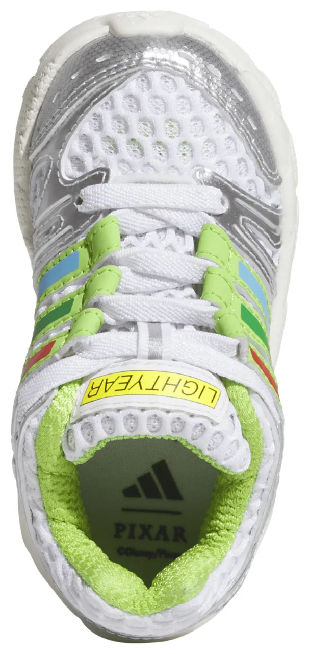 Кроссовки для мальчиков Originals Control 5 Adidas, цвет Silver Mtlc/Solar Slime/Ftwr White — фото 4
