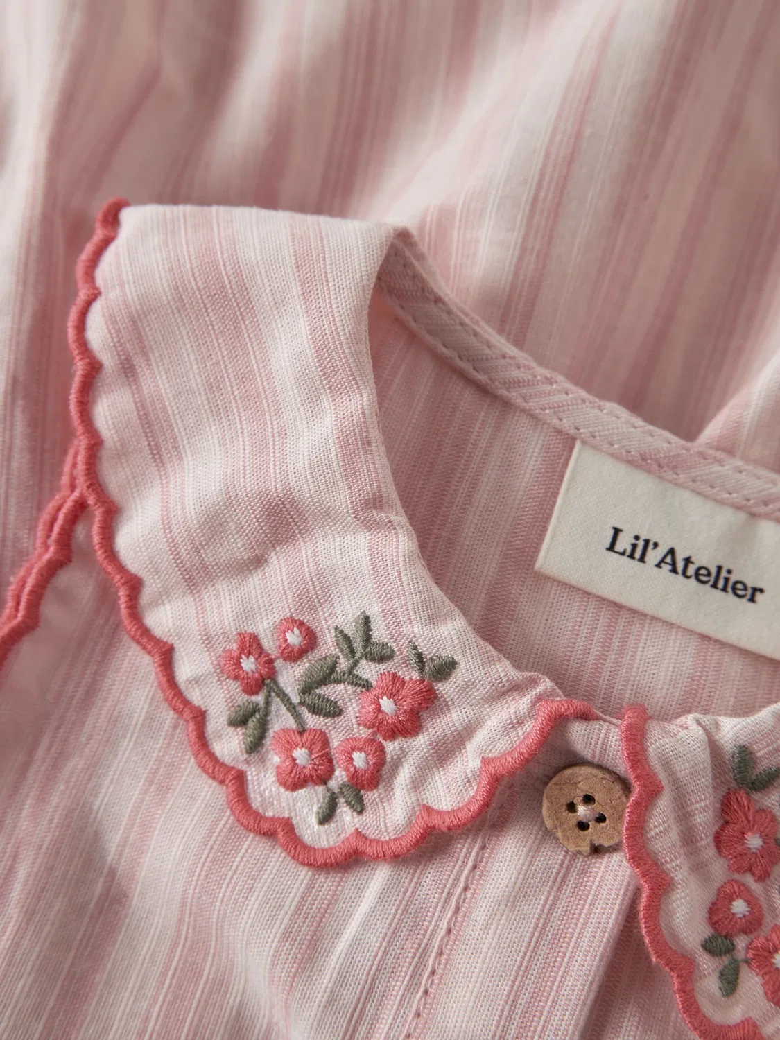 Платье Lil Atelier, розовый — фото 3