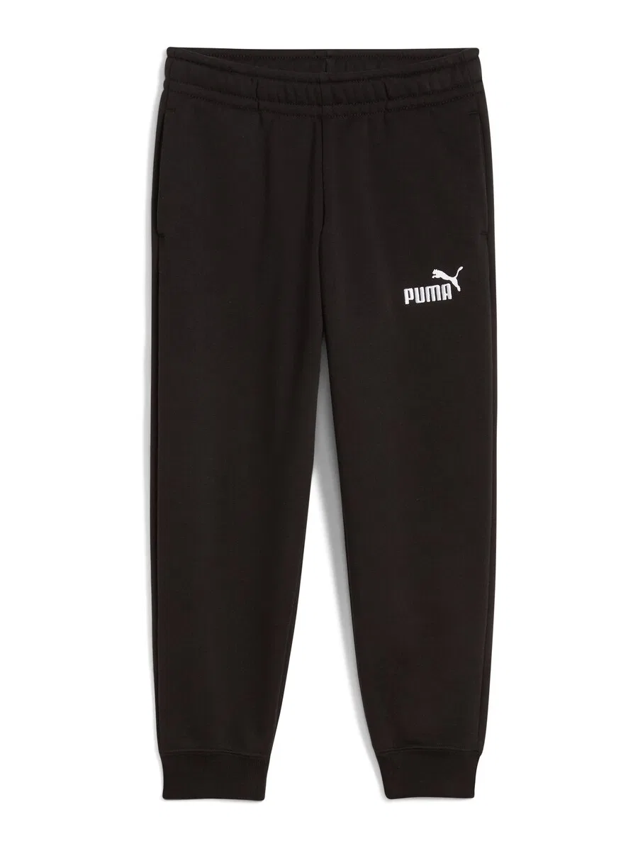 Зауженные брюки PUMA 'ESS No. 1' черного цвета