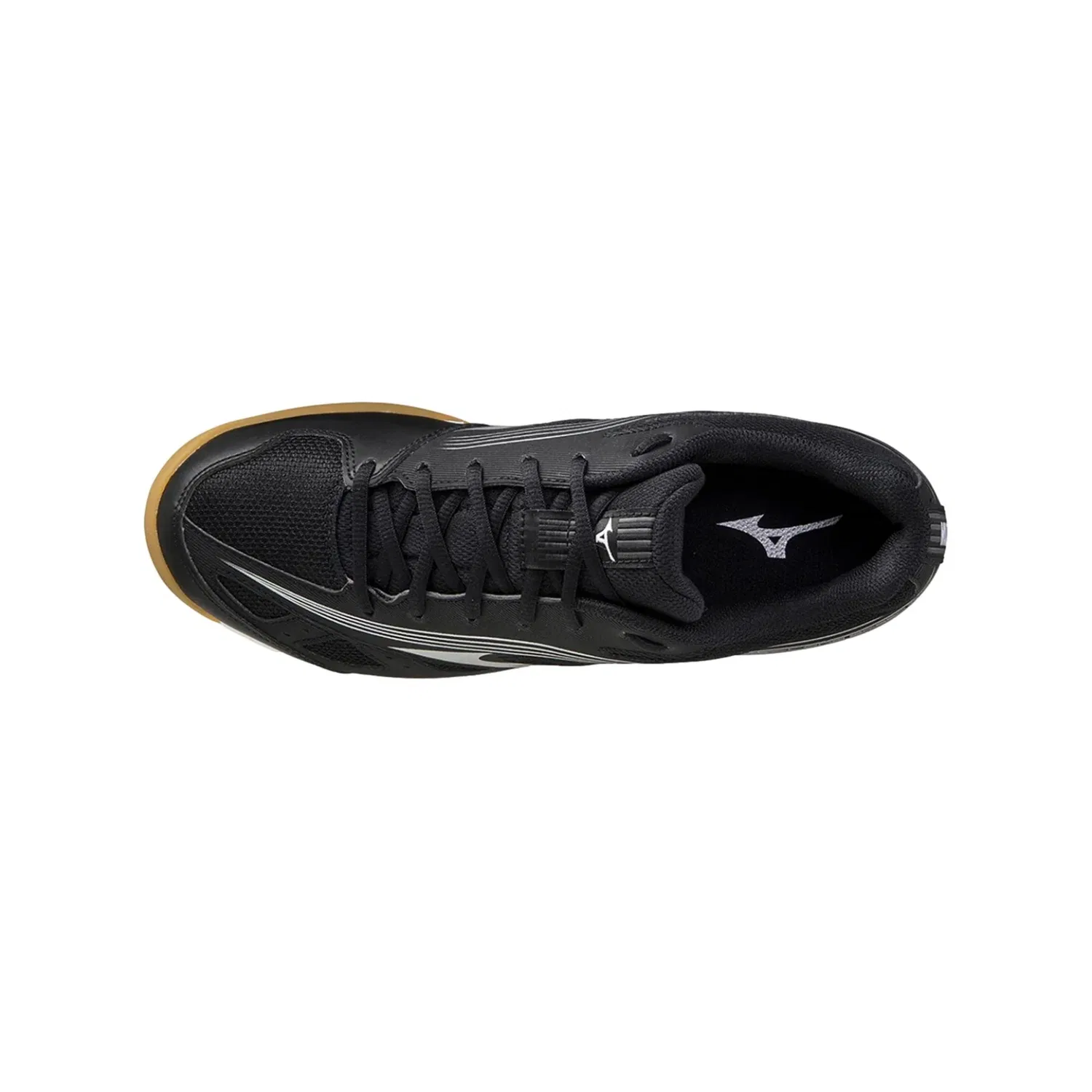 Детские кроссовки для мальчиков для зала Cyclone Speed 3 Jr MIZUNO, черный — фото 3