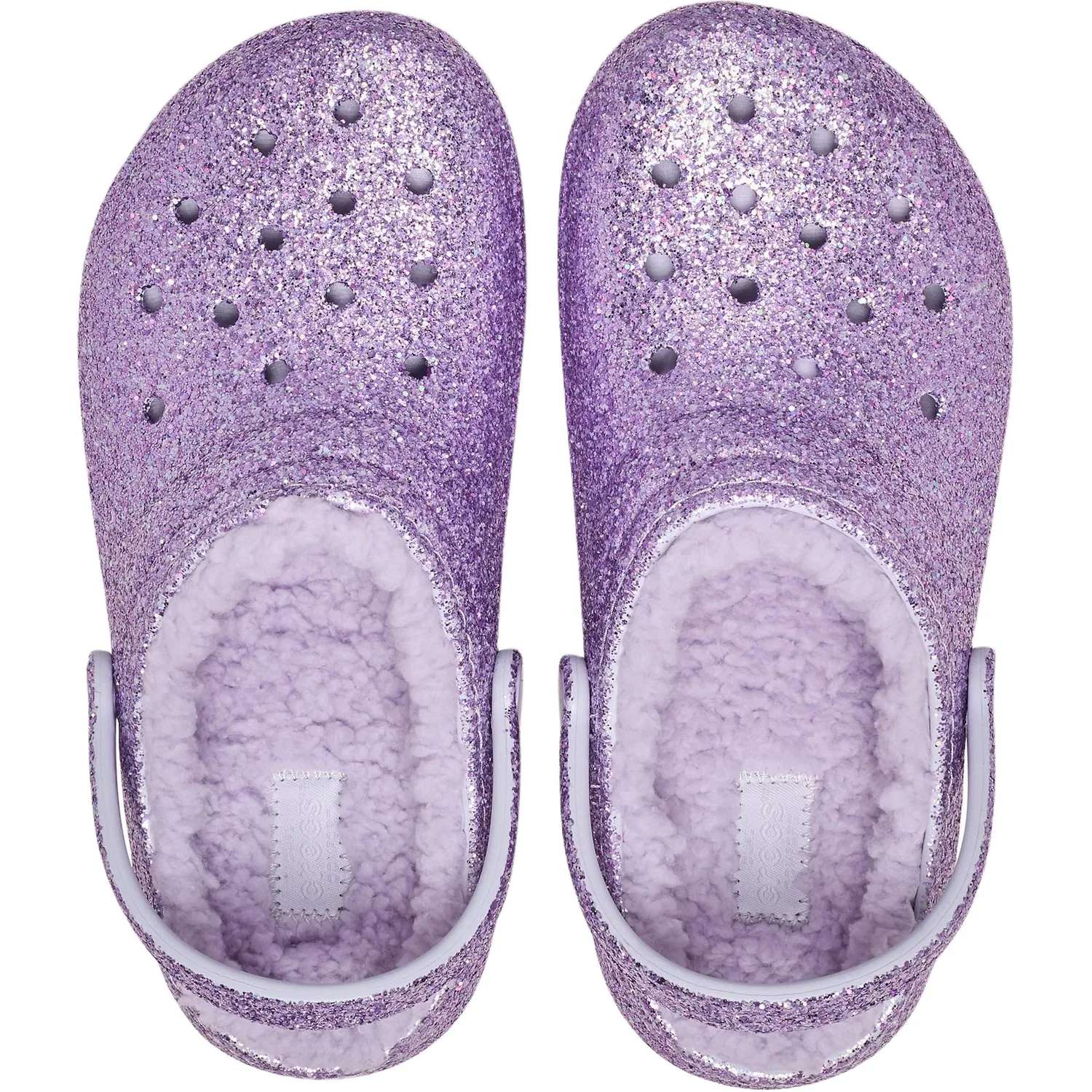 Детские сабо Classic Lined, Crocs, Purple — фото 4