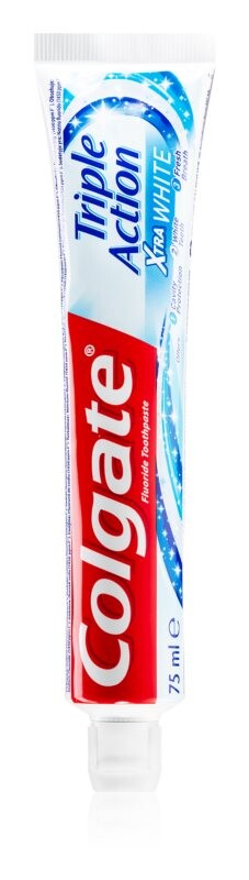 

Зубная паста с фтором Colgate Triple Action Xtra White