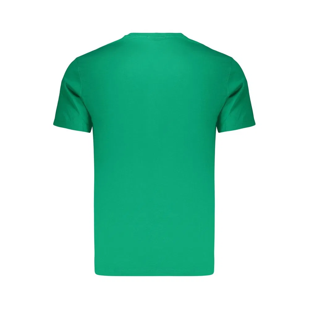 Мужская футболка с коротким рукавом хлопковая Green Cotton, Green — фото 2