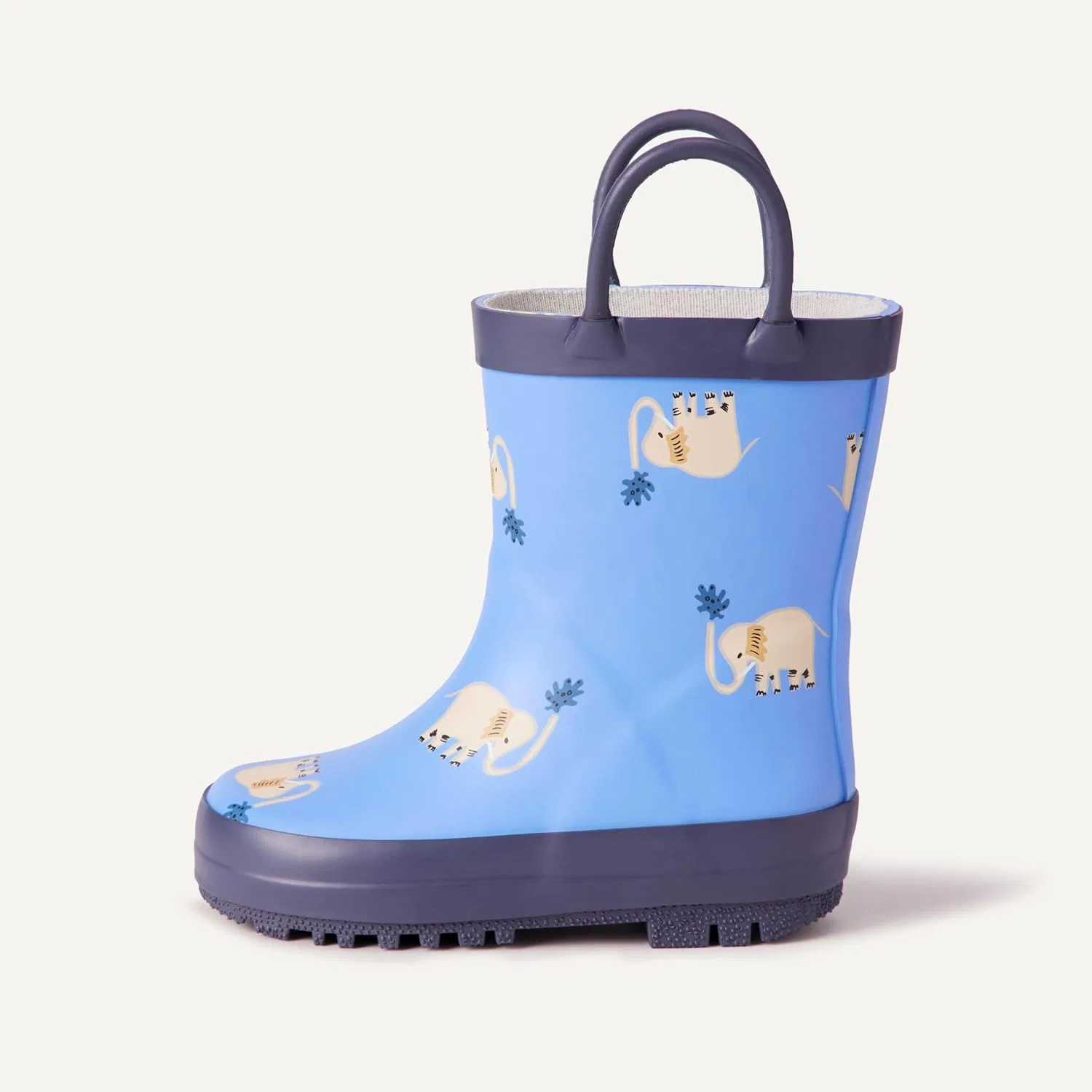 Детские резиновые сапоги для мальчиков и девочек Amazon Essentials x Sofia Grainge, Blue Elephant Rain — фото 4