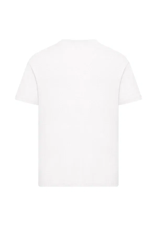 Футболка с принтом Bandana bear sketch Mister Tee, белый — фото 4